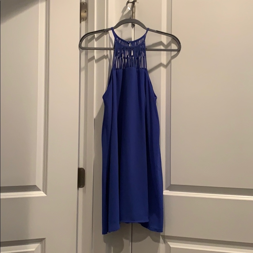 Royal blue Lulu’s mini dress